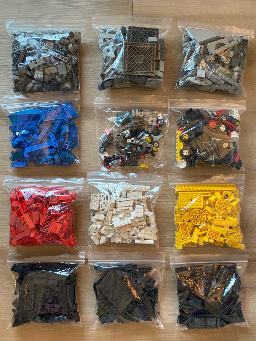 LEGO Lot Bulk No. 2 – Mixed Colors & Wheels
